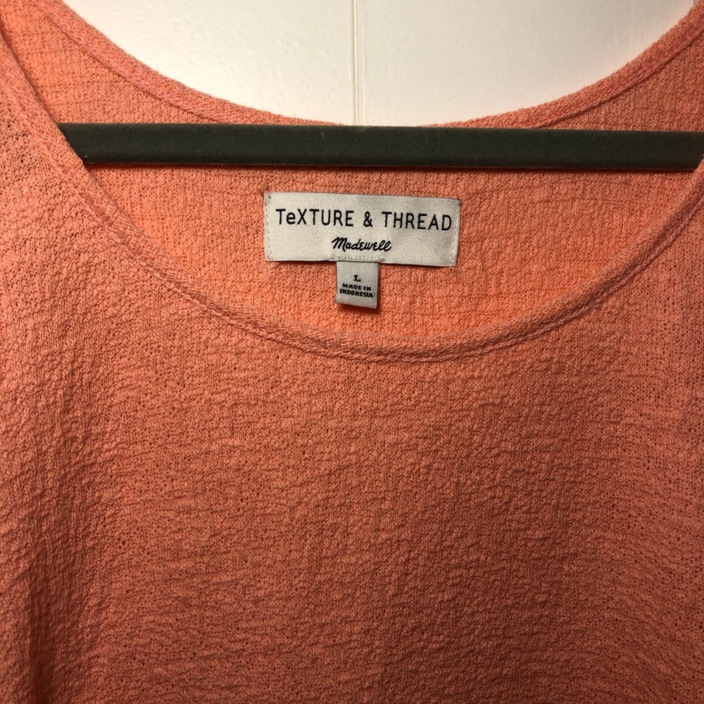 Madewell Texture & Thread Ruffle Sleeve Tank Top - Picture 4 of 7